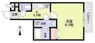 ミリアビタ稲毛の物件間取画像